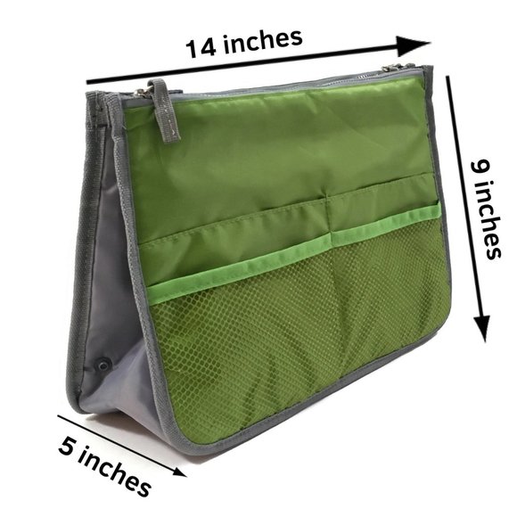 Apple Green Tote Organizer - Picture 2 of 8